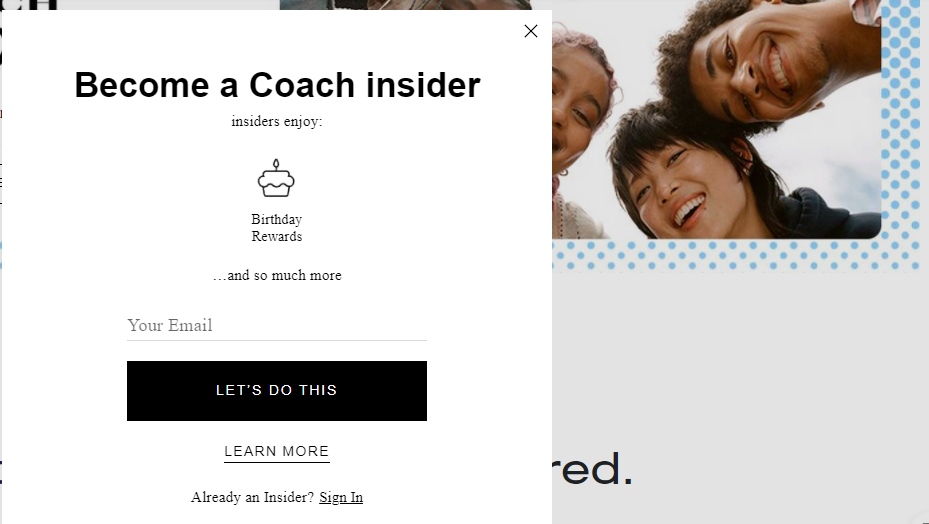How To Delete Coach Outlet Account