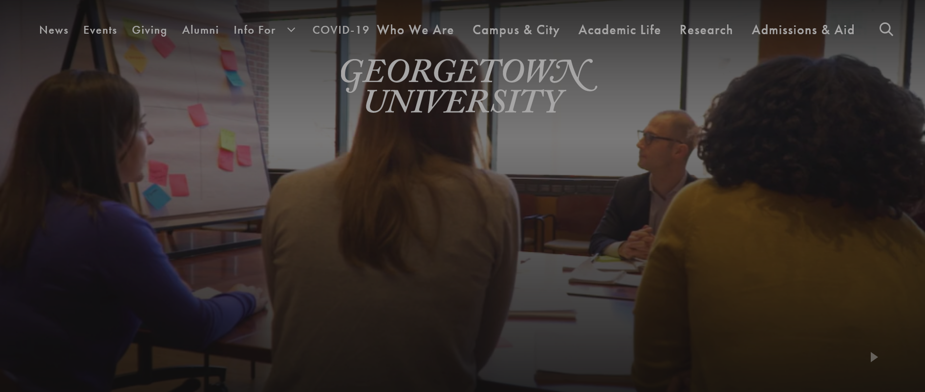 Georgetown University Full Masters Scholarships - Sub-Saharan African Students 2024