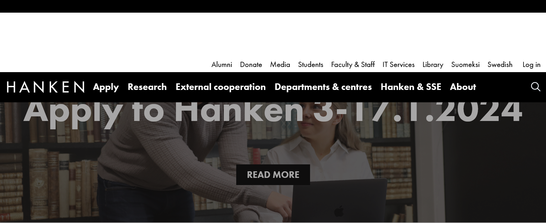 Hanken School of Economics Master’s Degree Program Premium Scholarship 2024/2025