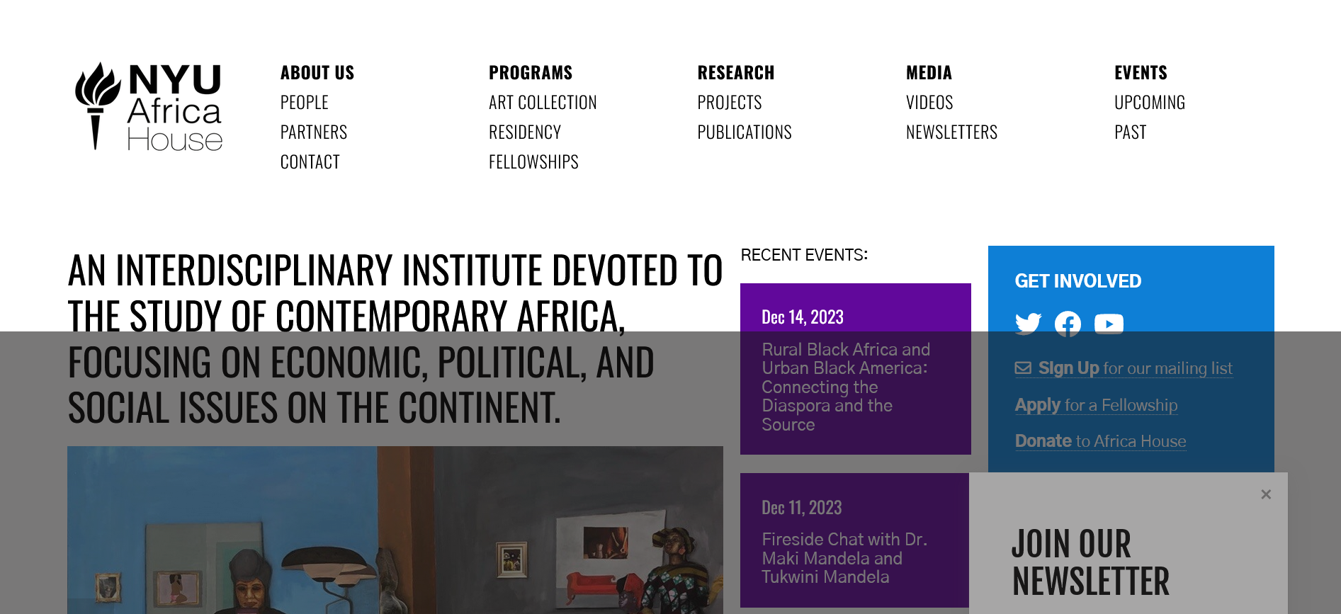 New York University (NYU) Africa House Fellowship Programs - African Academics 2024/2025