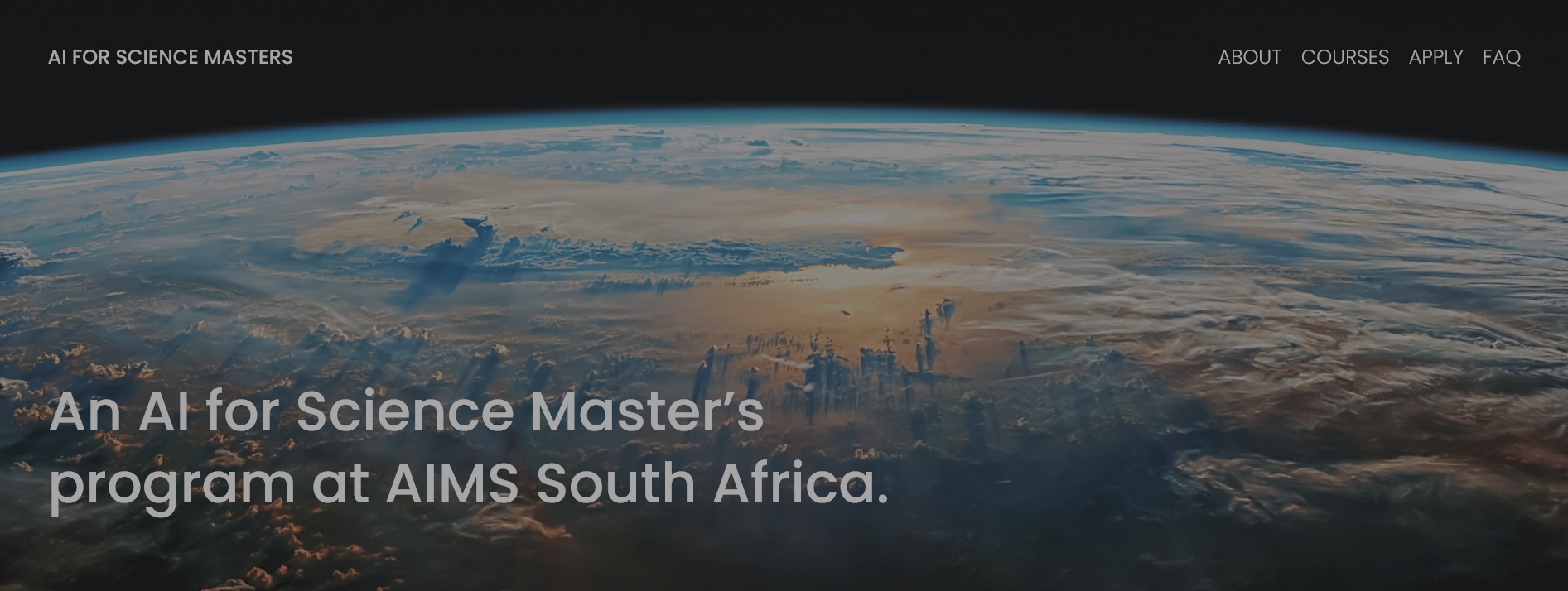 AIMS AI for Science Masters Scholarship Program for African Students 2024