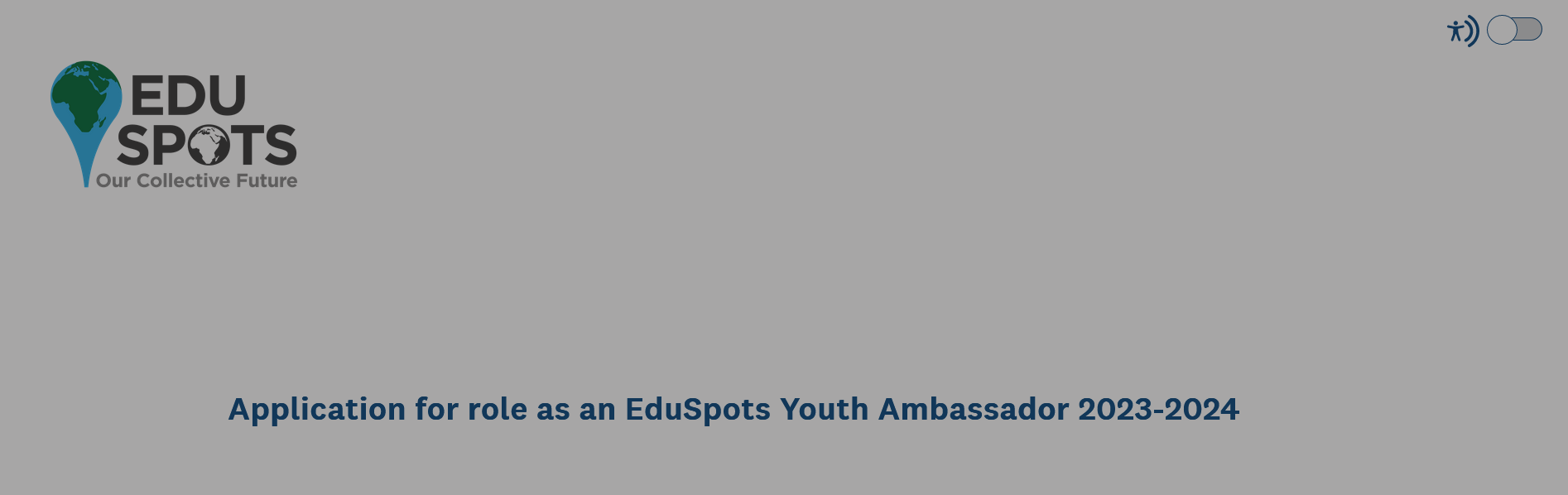 EduSpots Youth Ambassadors for Sustainable Educational Development 2024