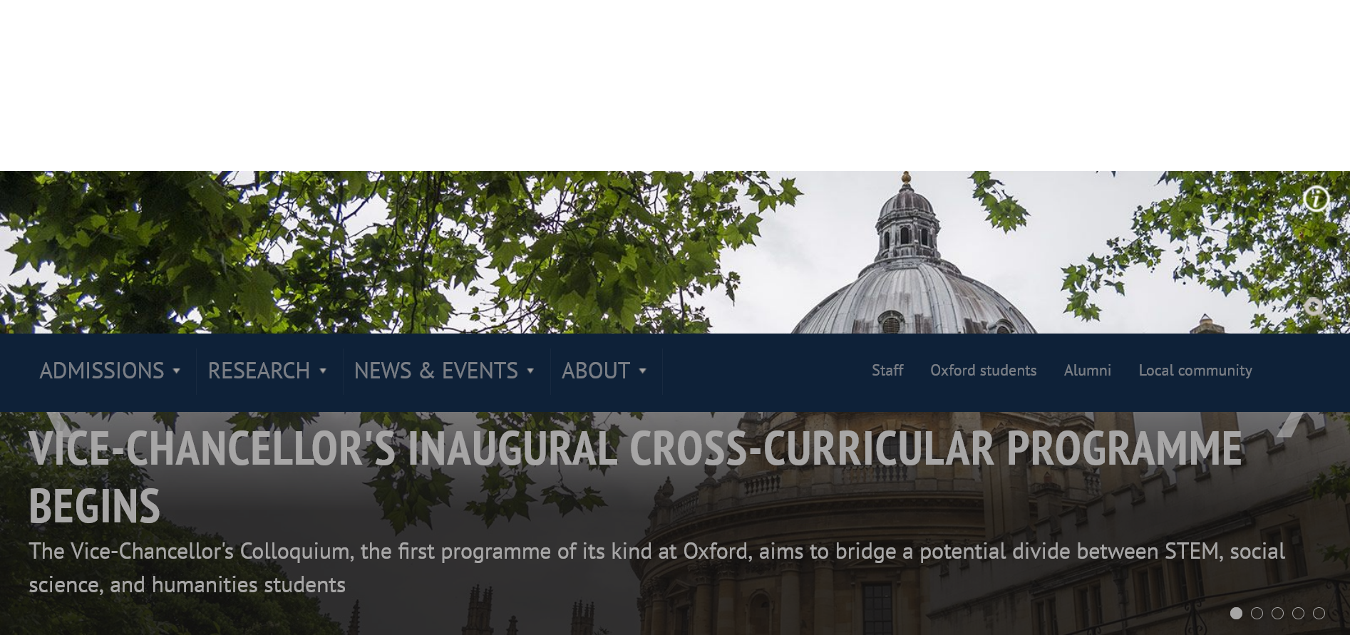 Fully-funded University of Oxford Skoll Scholarship for International Students