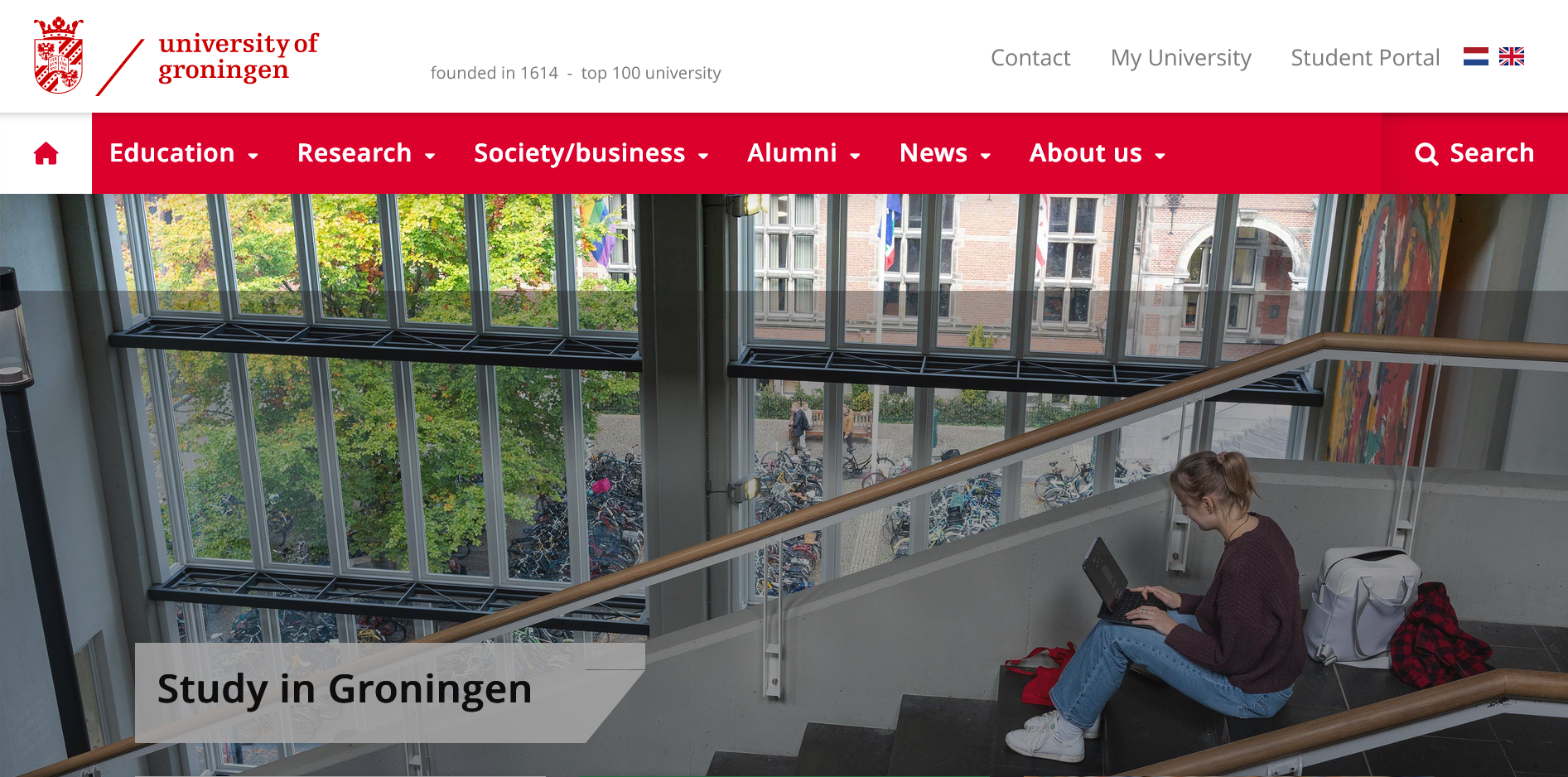 University Of Groningen Talent Grant MA programme in Theology and Religious Studies 2024
