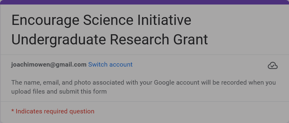 Encourage Science Initiative (ESI) Research Grant For Nigerian Undergraduate Students 2024