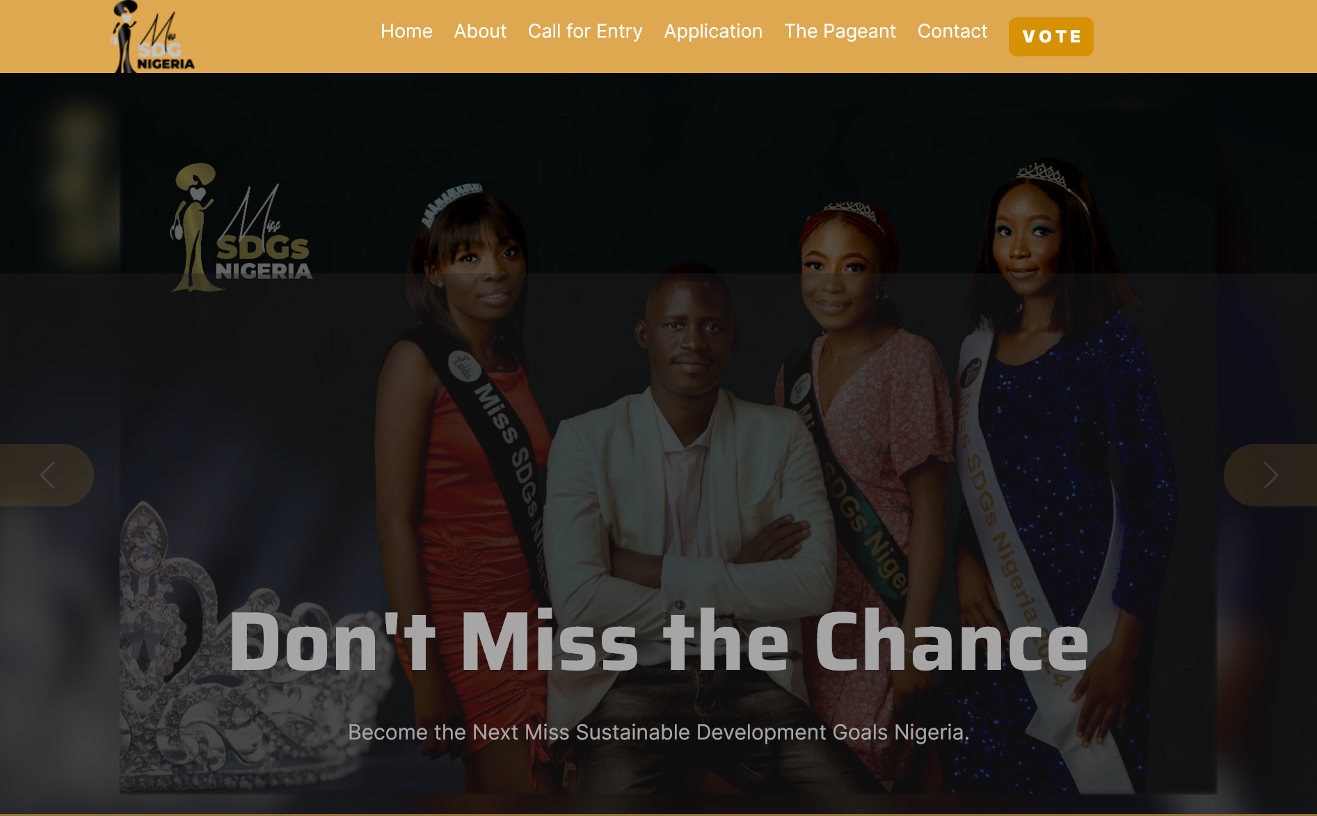 First Miss Sustainable Development Goal (MSDG) Nigeria Beauty Pageant For Young Nigerians 2024