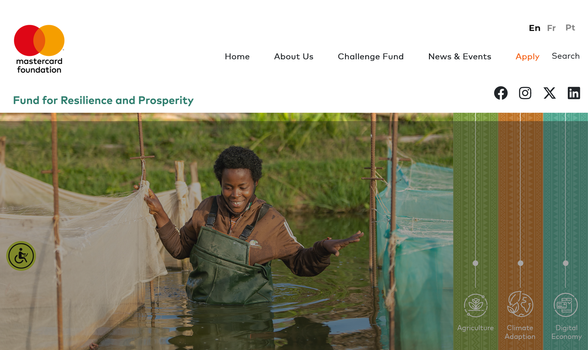 Mastercard Foundation Fund for Resilience and Prosperity Agribusiness Challenge Fund for SMEs across Africa 2024