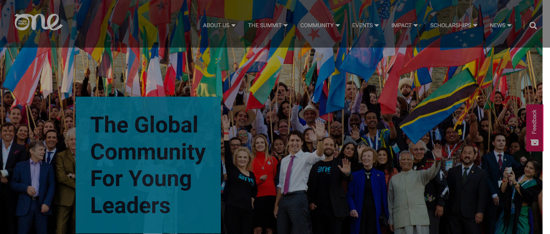 Fully-funded One Young World Brighter Living Scholarship 2024
