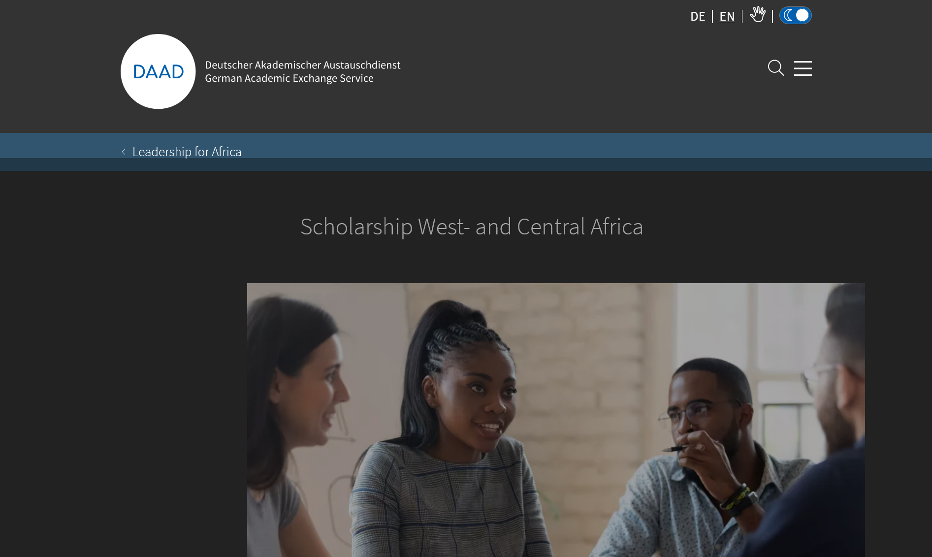 Fully-funded DAAD Leadership for Africa Scholarship for African Students 2024