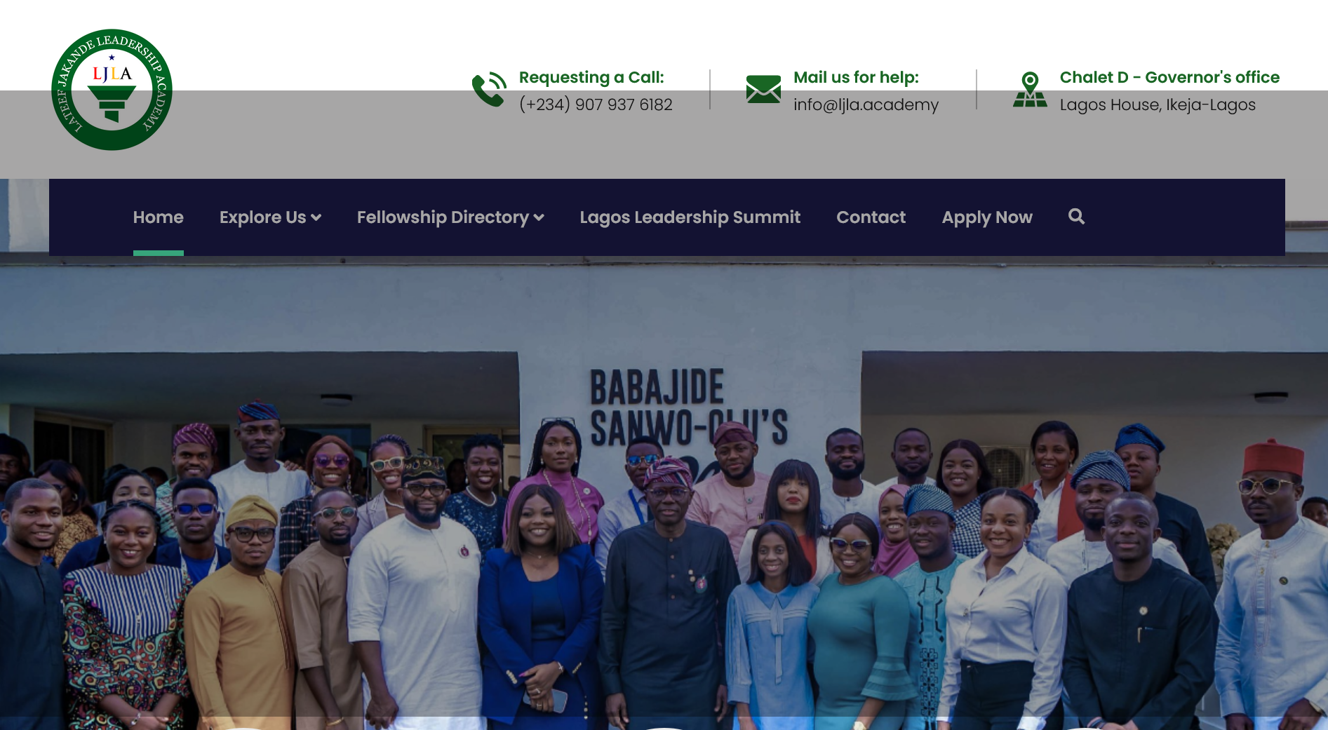 Lateef Jakande Leadership Academy Fellowship Program for Young Nigerians 2024