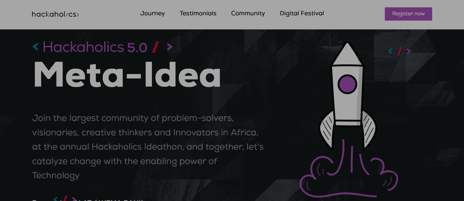 Wema Bank Youth-focused Ideathon in Sub-Sahara Africa 2024 Hackaholics Digital Summit