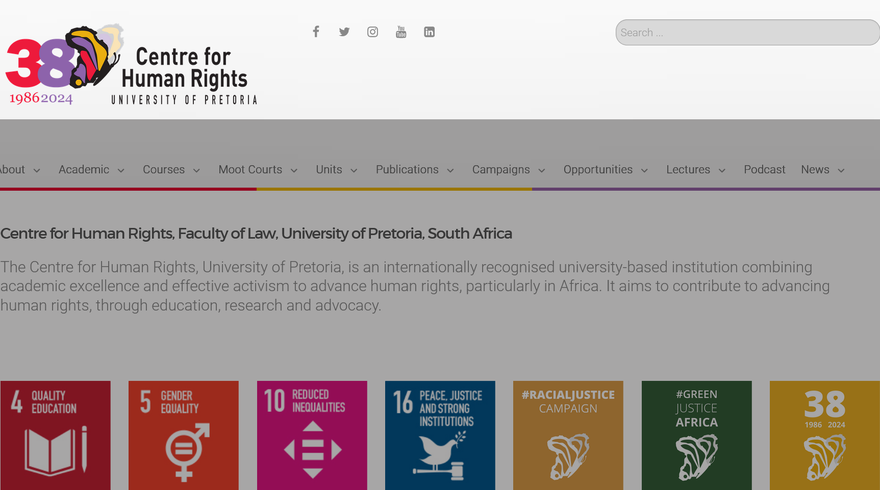 Master’s degree (LLM/MPhil) in Human Rights and Democratisation in Africa (HRDA) - Apply Now