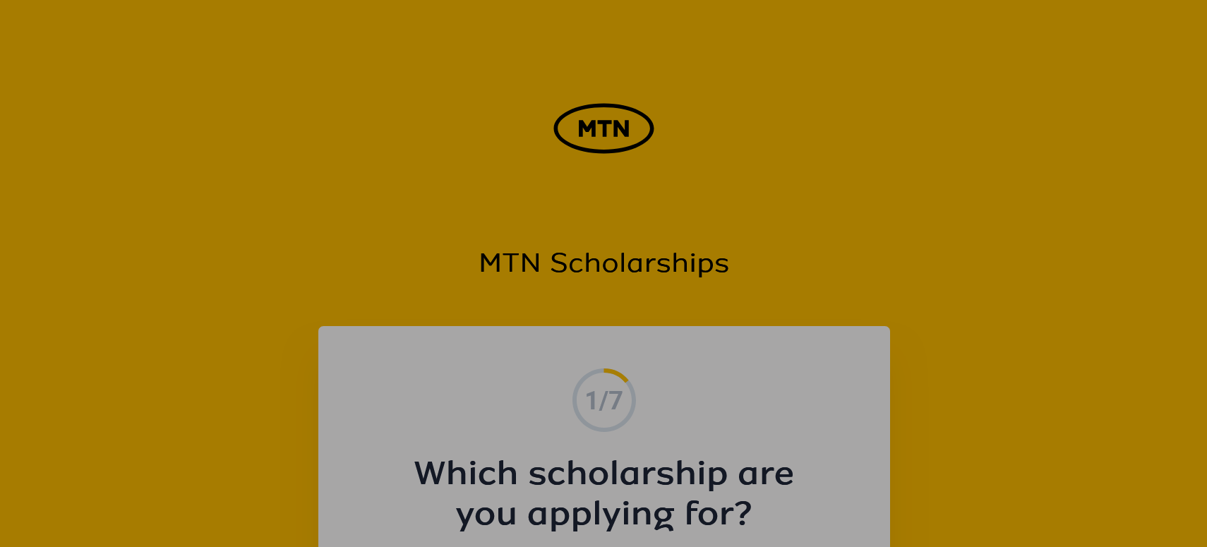 MTN Foundation 2024 Scholarship Program for Nigerian Students