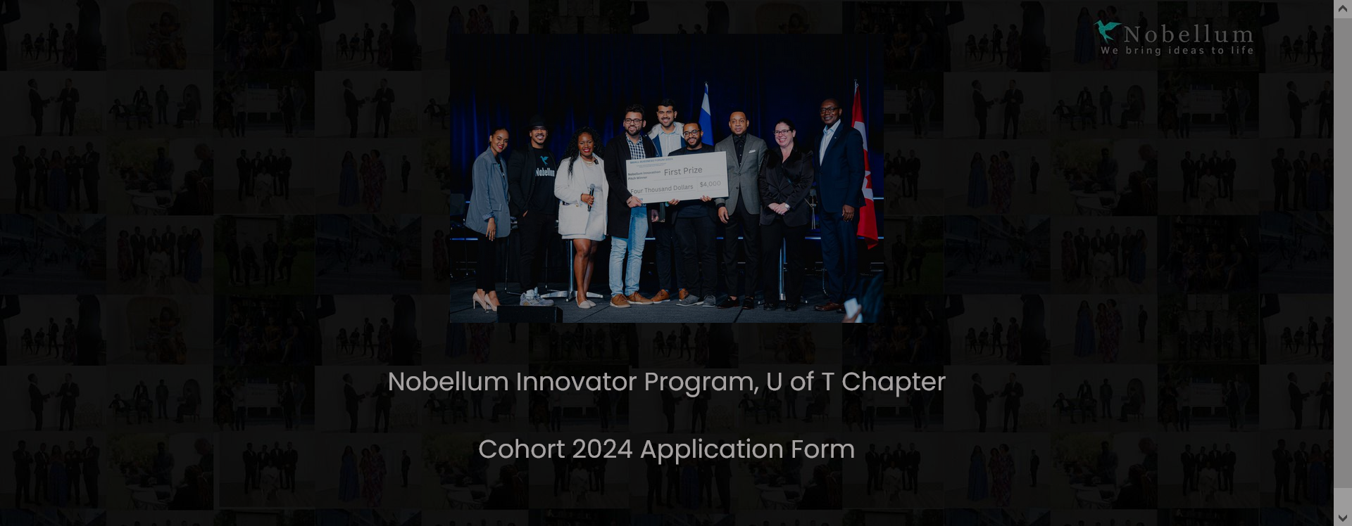 Nobellum Innovator Program 2024 - Apply Now