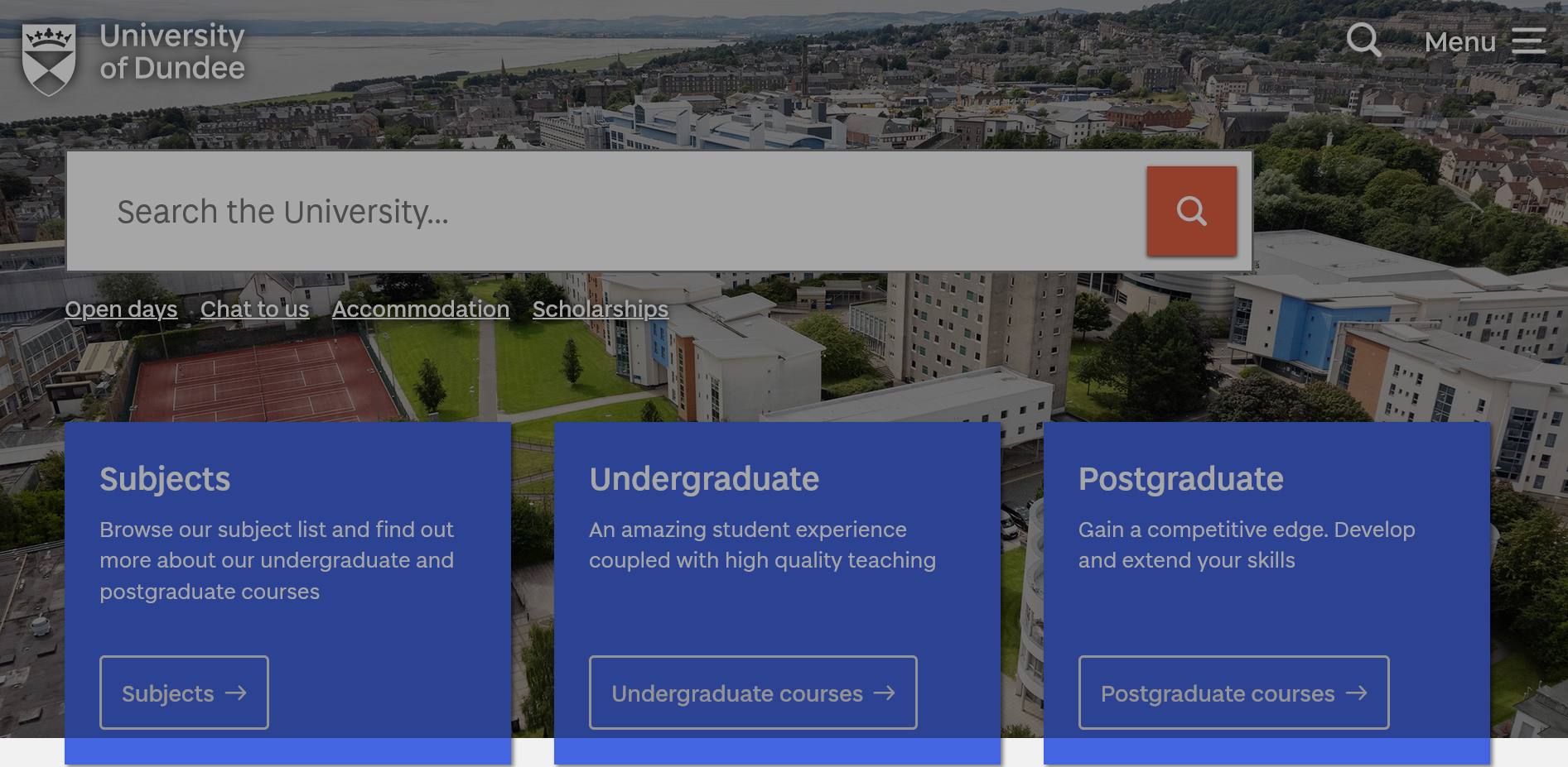 University of Dundee Undergraduate Scholarships for Applicants from Africa