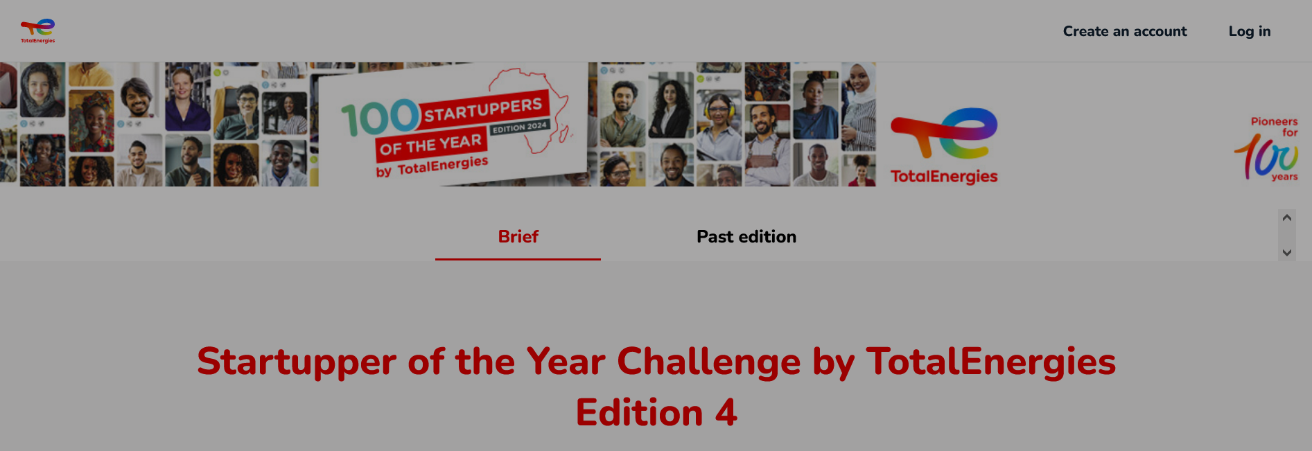 TotalEnergies Startupper Challenge 2024 for Africans