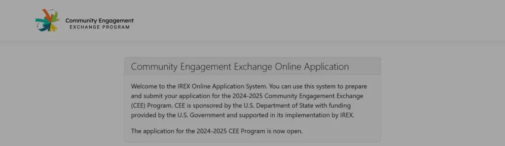 IREX 2024 Community Engagement Exchange Program for Young Leaders